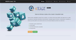 Desktop Screenshot of etax.primariacaracal.ro